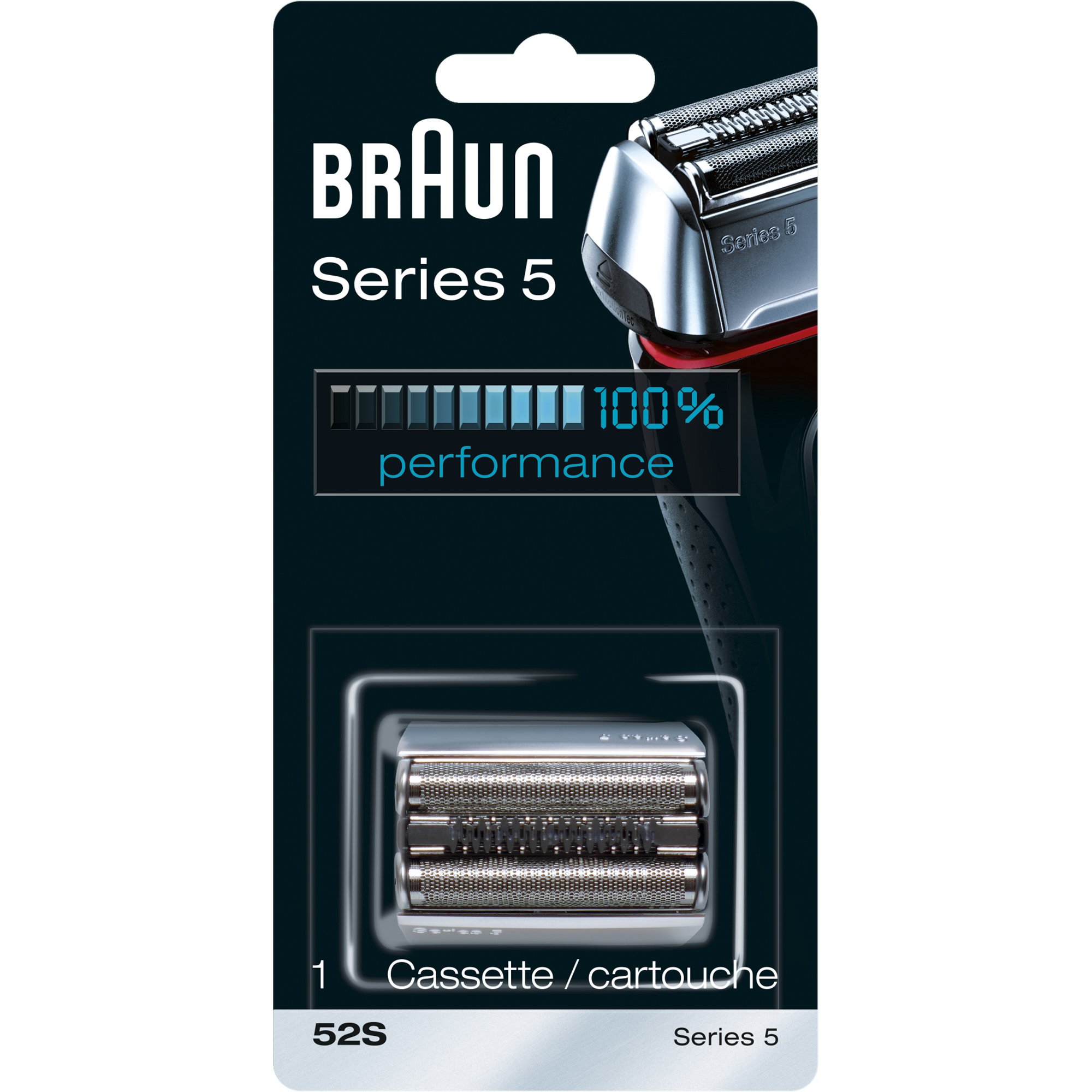 Foto 2 pulgar | Repuesto De Cabezal De Afeitadora Eléctrica Braun Series 5 52s - Venta Internacional.