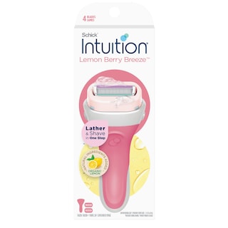 Foto 1 | Maquinillas De Afeitar Schick Intuition Lemon Berry Breeze Para Mujer - Venta Internacional.