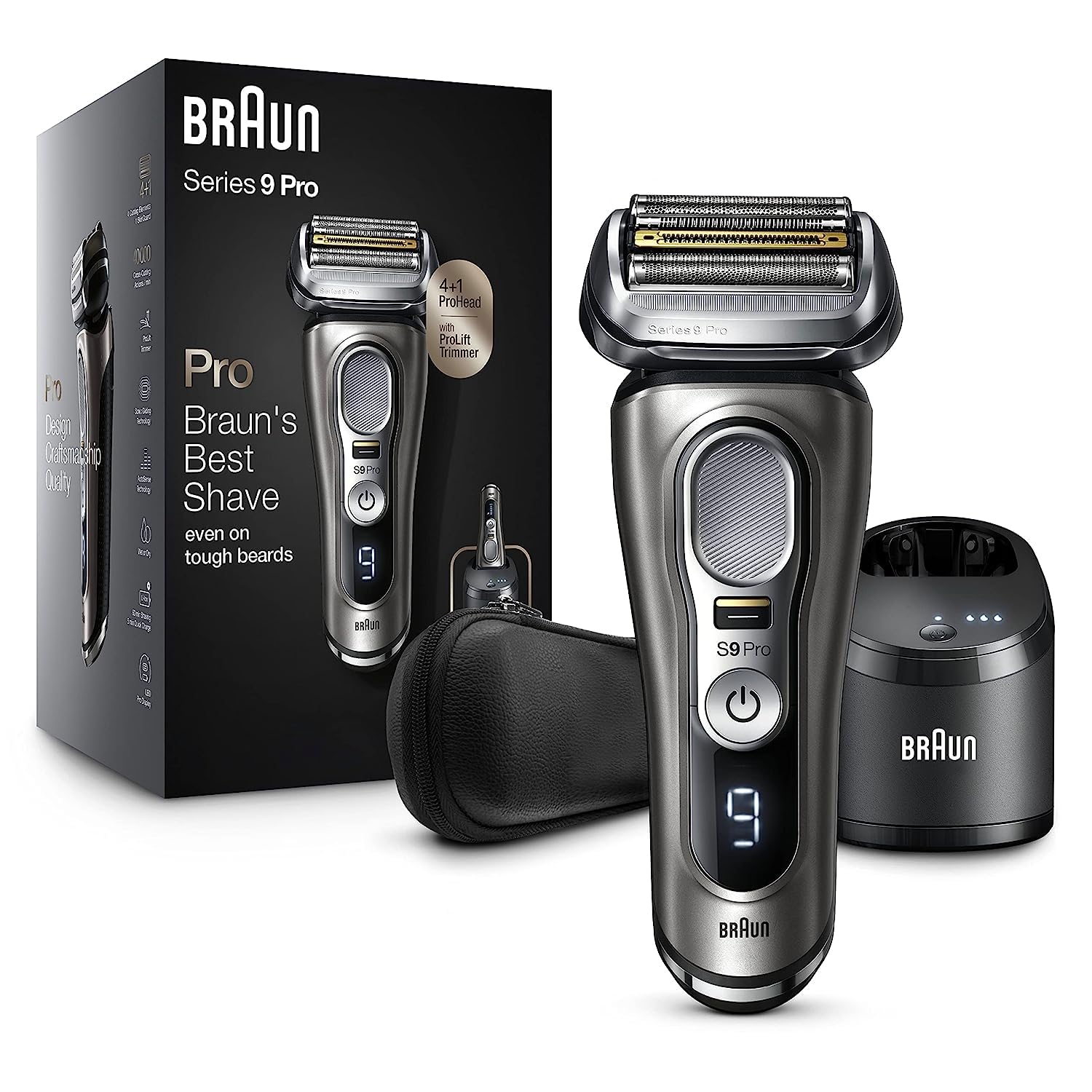 Maquinilla De Afeitar Eléctrica Braun Series 9 Pro 9465cc Wet & Dry Para Hombre - Venta Internacional.