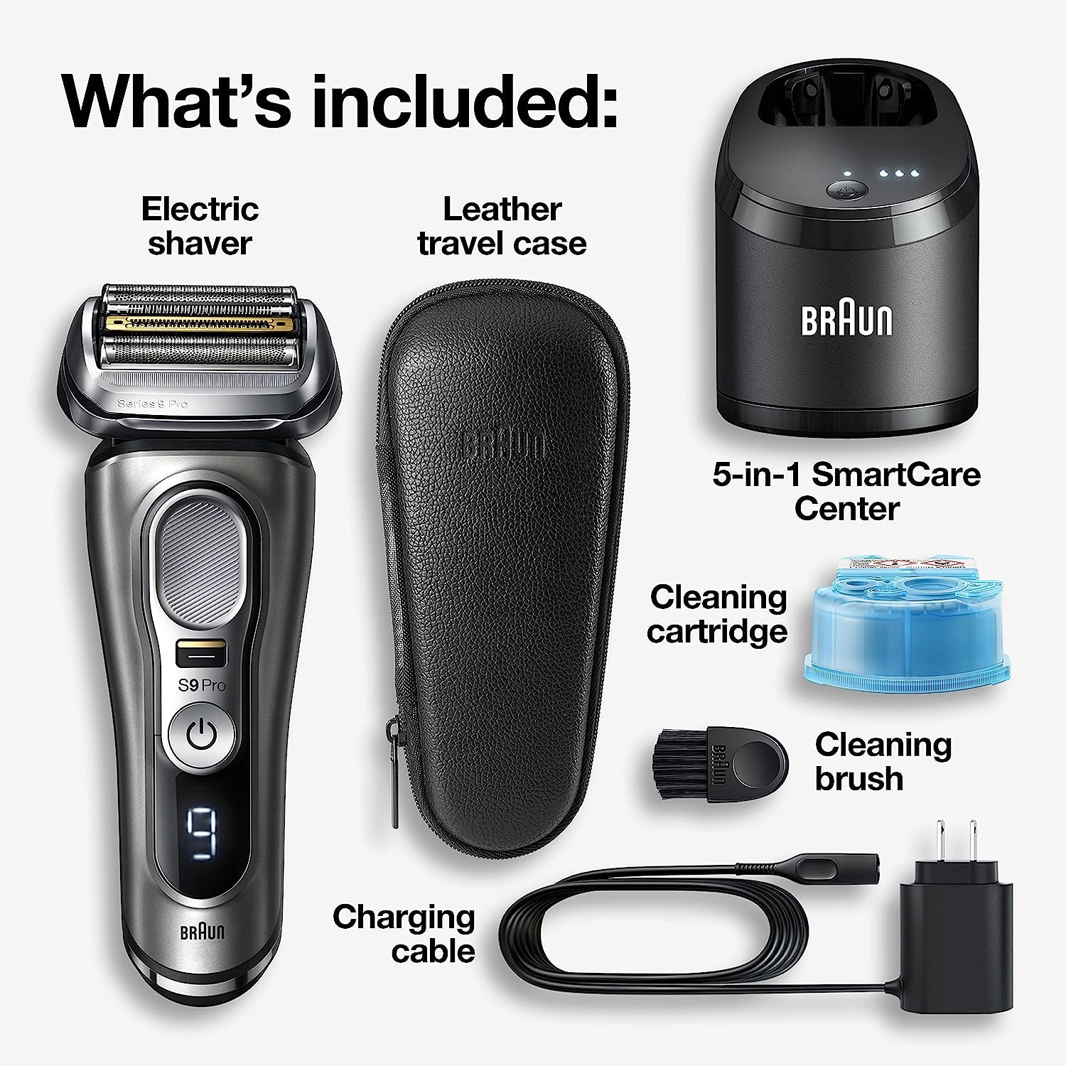 Foto 4 pulgar | Maquinilla De Afeitar Eléctrica Braun Series 9 Pro 9465cc Wet & Dry Para Hombre - Venta Internacional.