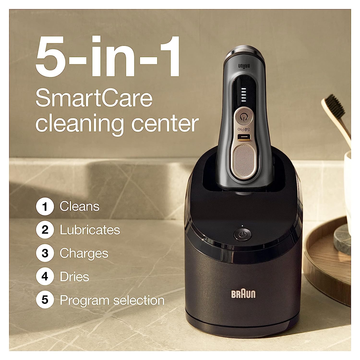 Foto 8 pulgar | Maquinilla De Afeitar Eléctrica Braun Series 9 Pro 9465cc Wet & Dry Para Hombre - Venta Internacional.