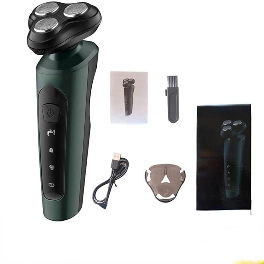 Foto 3 pulgar | Afeitadora Eléctrica Recargable Por Usb Inalámbrica Para Hombres