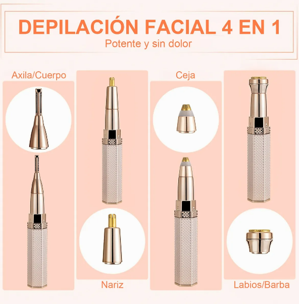 Foto 4 pulgar | Depiladora Facial Xtellar Portátil