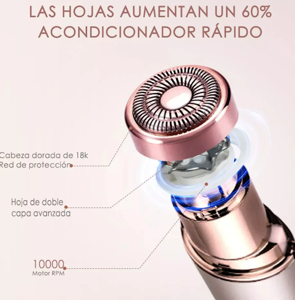 Foto 4 pulgar | Depiladora Facial Xtellar Recargable