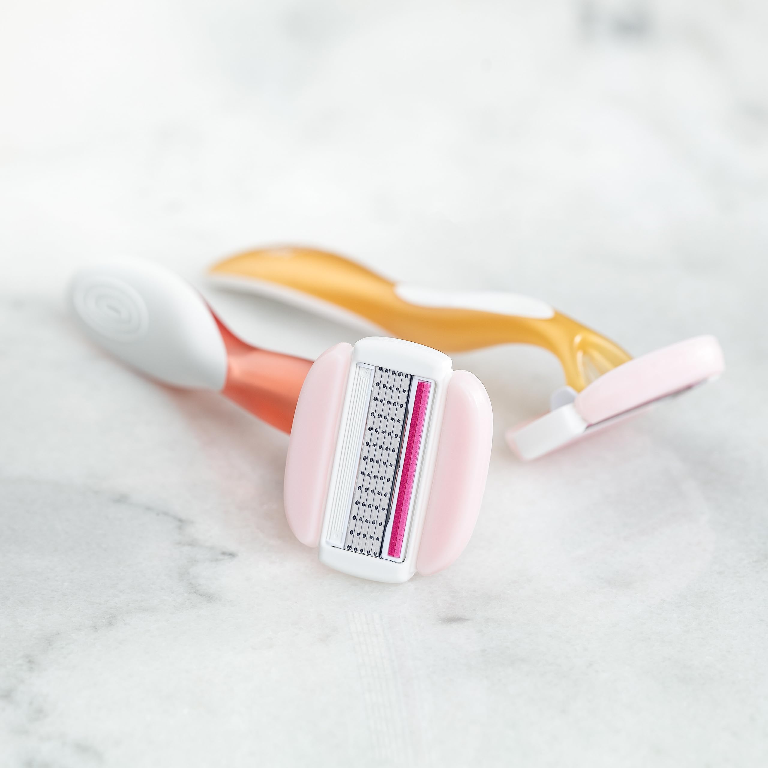 Foto 7 | Maquinillas De Afeitar Desechables Bic Soleil Glide Para Mujer, 5 Cuchillas, 2 Piezas - Venta Internacional.