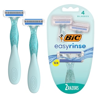 Foto 1 | Maquinillas De Afeitar Desechables Bic Easyrinse Antiobstructivas Para Mujer X2 - Venta Internacional.