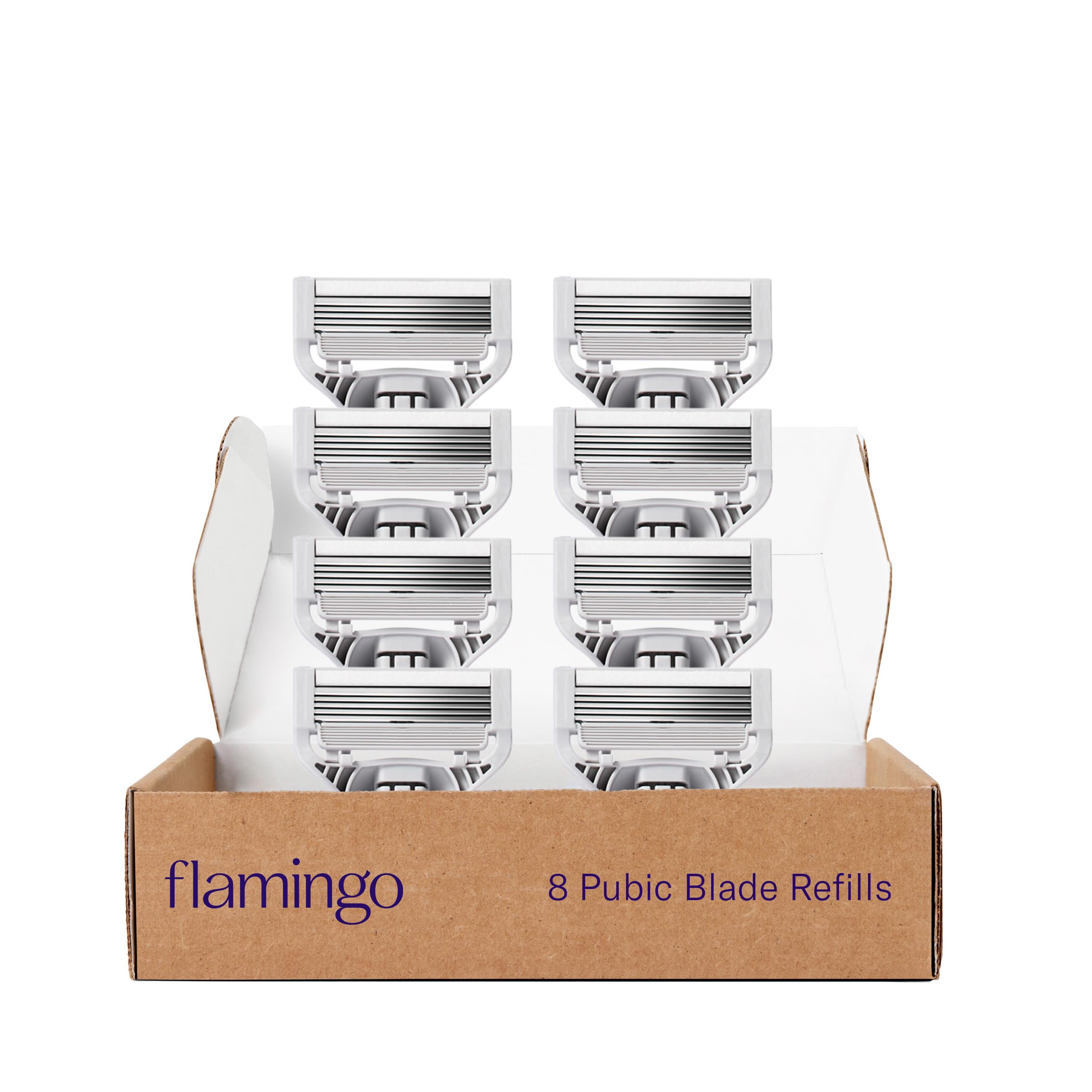 Foto 1 | Cartuchos De Recarga Para Maquinillas De Afeitar Flamingo Pubic Para Mujer, 8 Unidades - Venta Internacional.