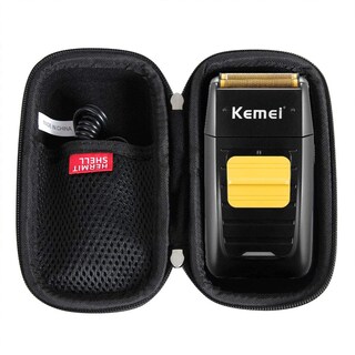 Foto 1 | Estuche De Viaje Hermitshell Para Maquinilla De Afeitar Eléctrica Profesional Kemei - Venta Internacional.