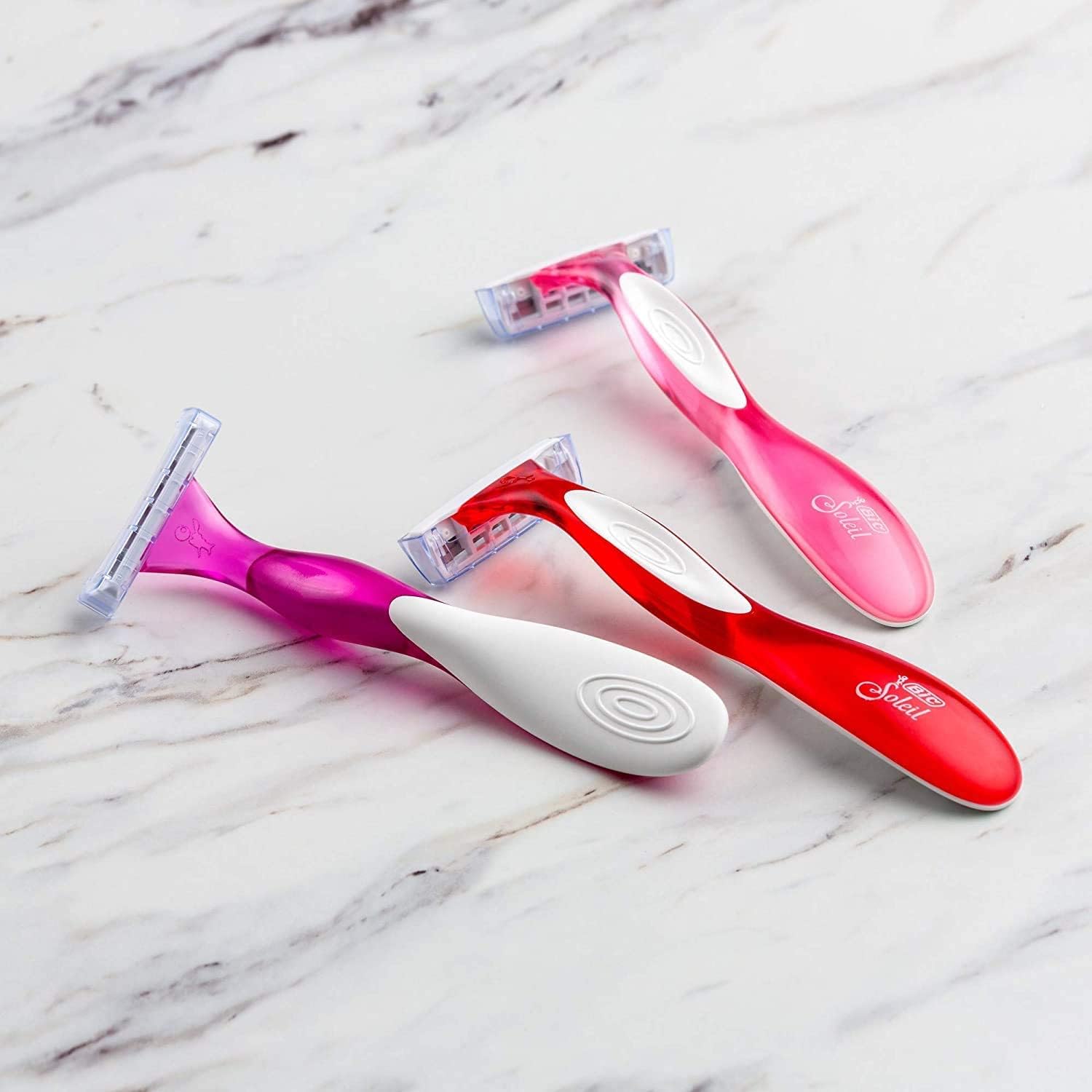 Foto 7 pulgar | Maquinillas De Afeitar Desechables Bic Soleil Smooth Colors Para Mujer, 20 Unidades - Venta Internacional.