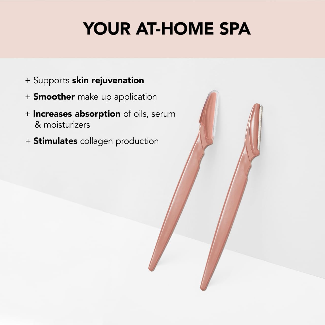 Foto 4 | Maquinilla De Afeitar Dermaplaning Tool Kitsch Dermaplaner, Paquete De 12 - Venta Internacional.