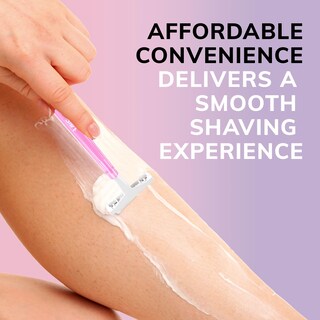 Foto 3 | Maquinillas De Afeitar Desechables Bic Silky Touch Para Mujer, 2 Cuchillas, 120 - Venta Internacional.