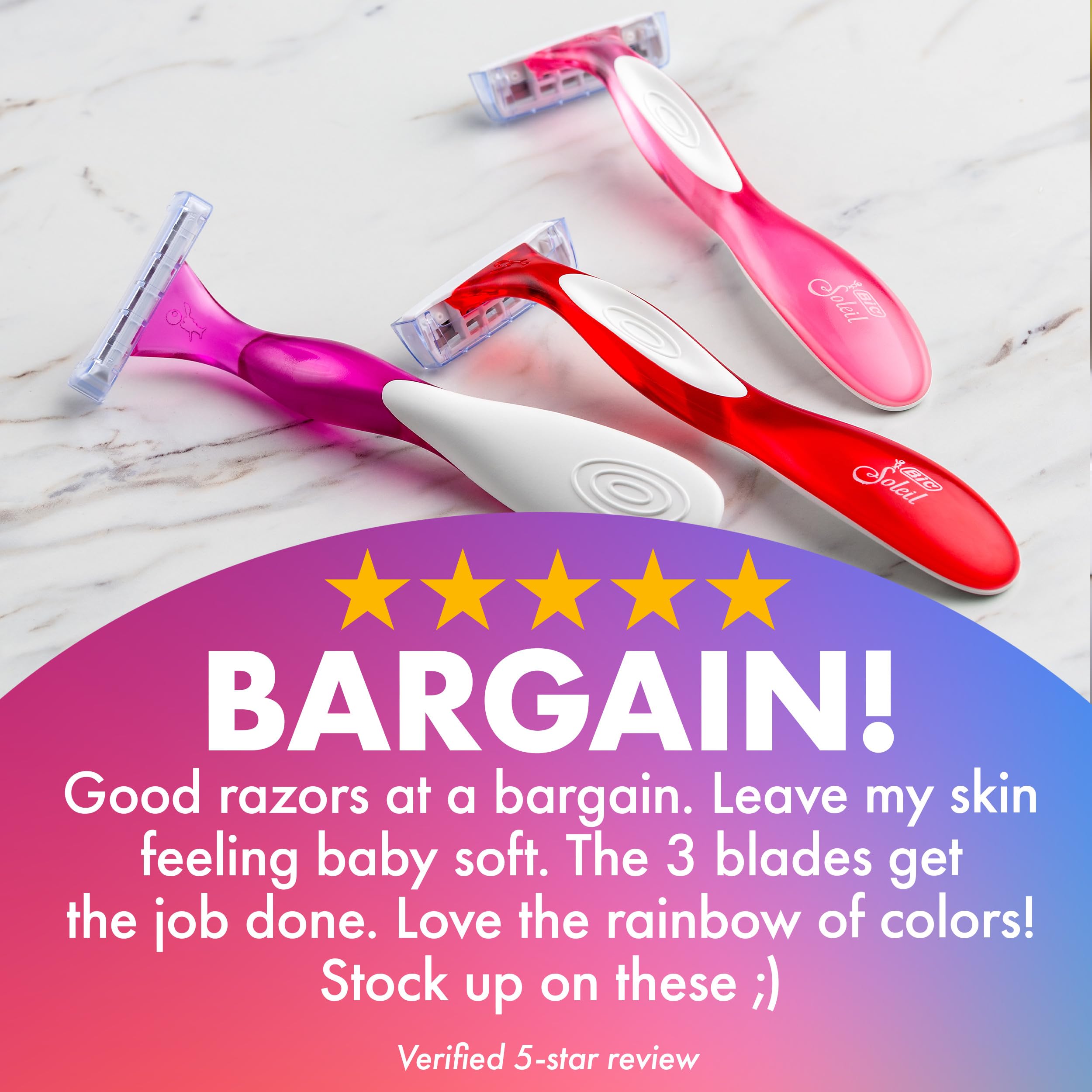 Foto 7 pulgar | Maquinillas De Afeitar Desechables Bic Soleil Smooth Colors Para Mujer, 8 Piezas - Venta Internacional.