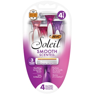 Foto 1 | Maquinilla De Afeitar Desechable Bic Soleil, Suave, Perfumada, Para Mujer, 3 Cuchillas - Venta Internacional.