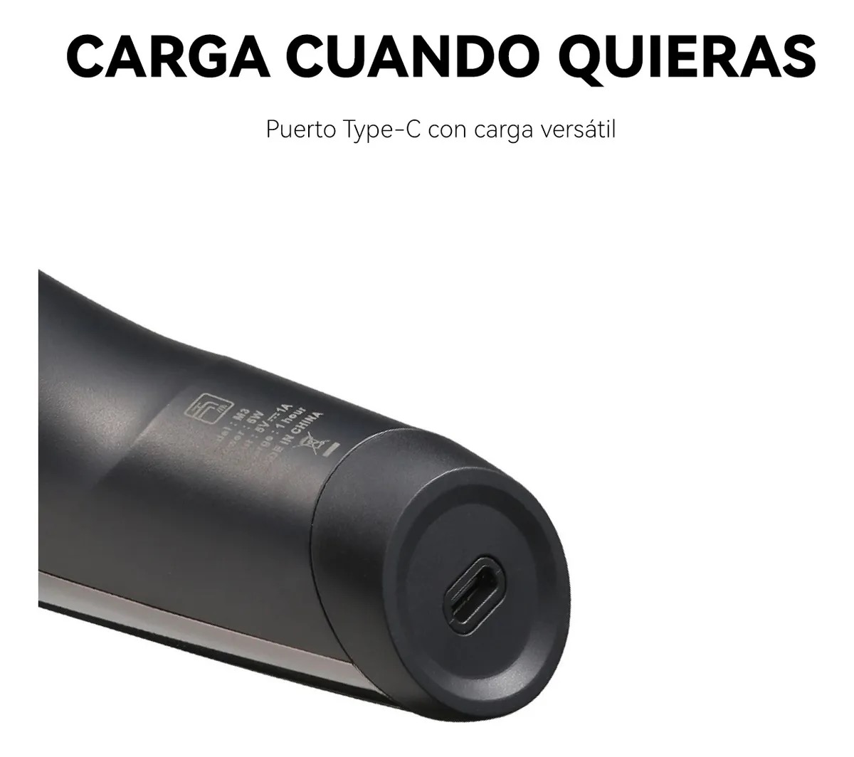 Foto 7 | Rasuradora Eléctrica Bomidi M3 Negro