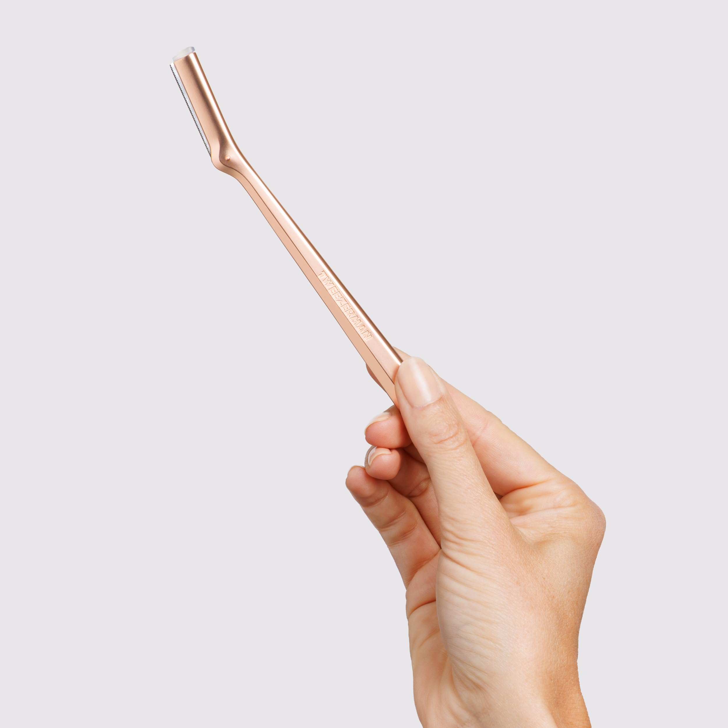 Foto 4 | Maquinilla De Afeitar Facial Tweezerman  Oro Rosa  Reutilizable Con Cuchillas Recargables - Venta Internacional.
