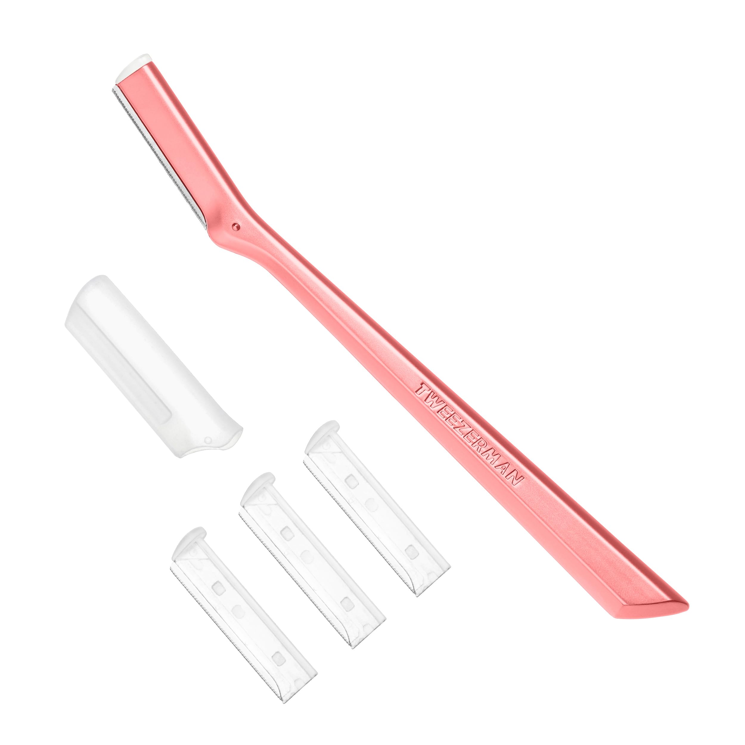 Foto 2 pulgar | Maquinilla De Afeitar Facial Exclusiva De Tweezerman  Rosa De Té  Reutilizable - Venta Internacional.