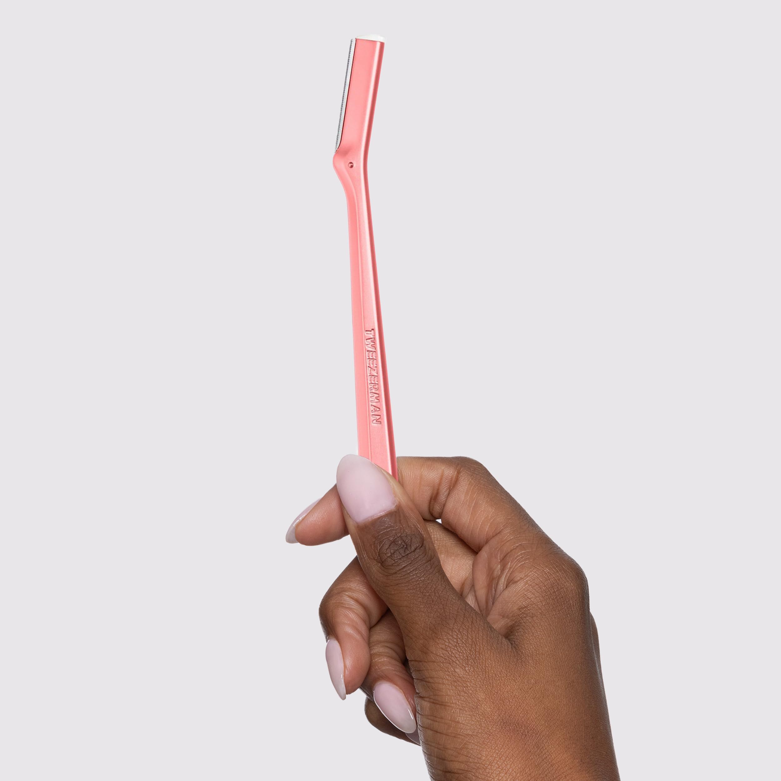 Foto 4 pulgar | Maquinilla De Afeitar Facial Exclusiva De Tweezerman  Rosa De Té  Reutilizable - Venta Internacional.