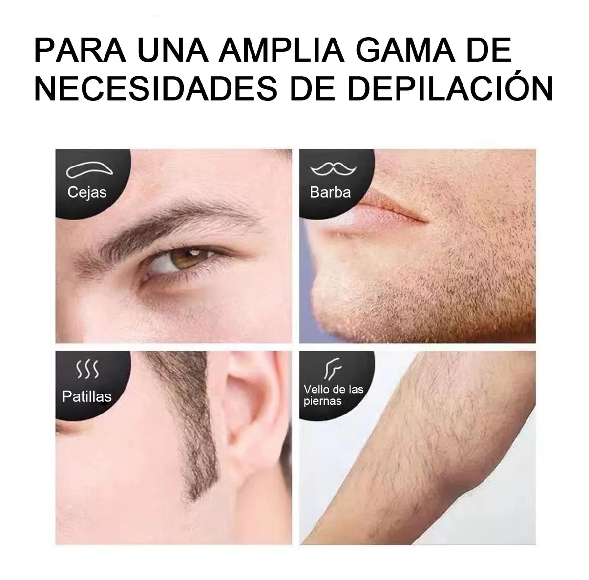 Foto 3 pulgar | Afeitadora Recargable Para Podadoras De Pelo De Nariz Negro