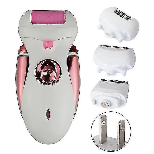 Foto 1 | Depiladora Y Recortadora Eléctrica Foot File 4 En 1  Morado/rosa - Venta Internacional.