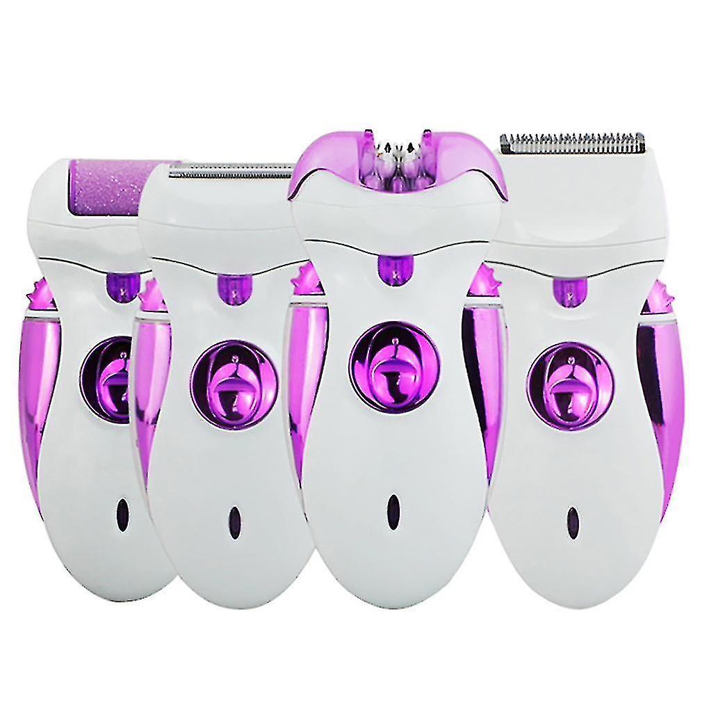 Foto 4 pulgar | Depiladora Y Recortadora Eléctrica Foot File 4 En 1  Morado/rosa - Venta Internacional.