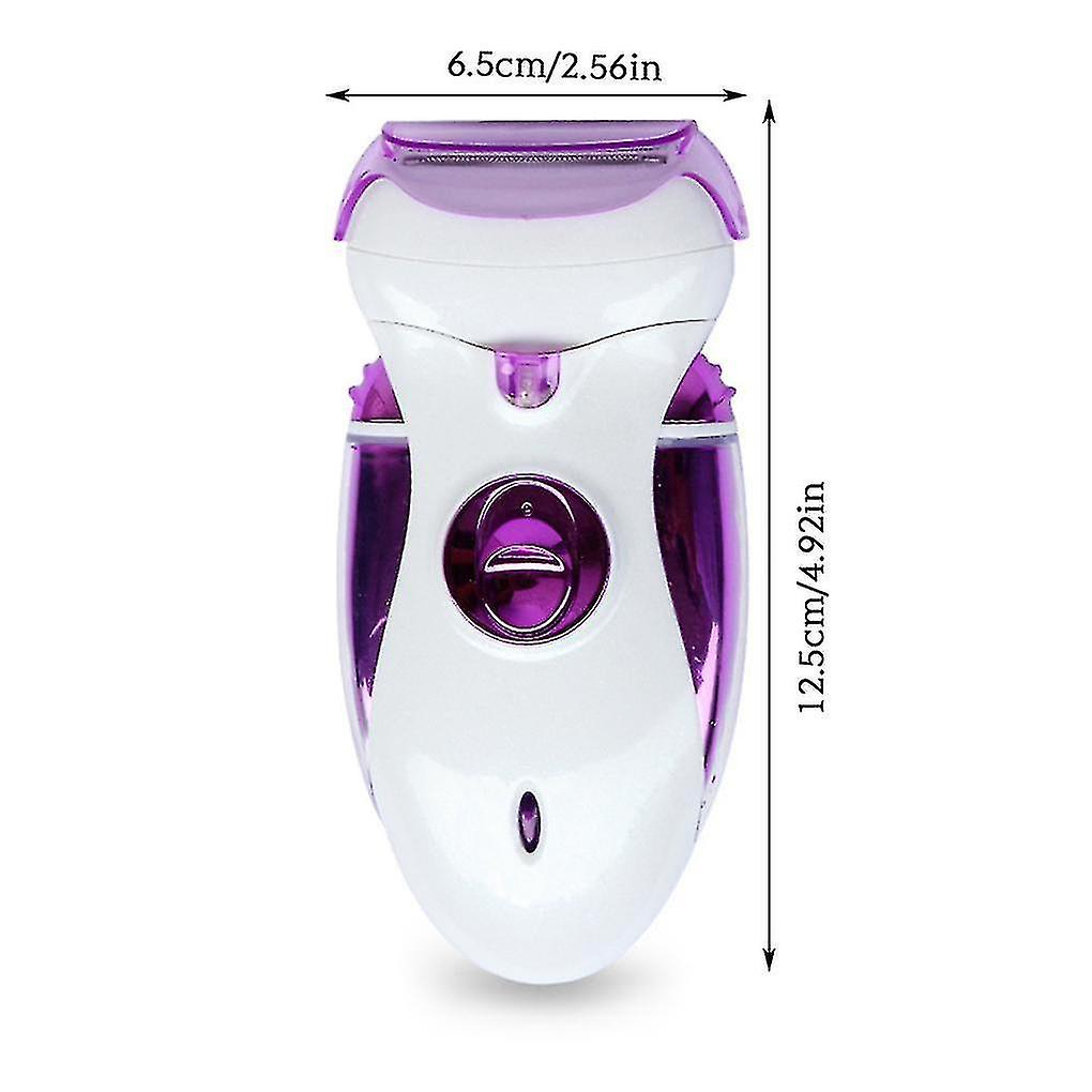 Foto 4 | Depiladora Y Recortadora Eléctrica Foot File 4 En 1  Morado/rosa - Venta Internacional.
