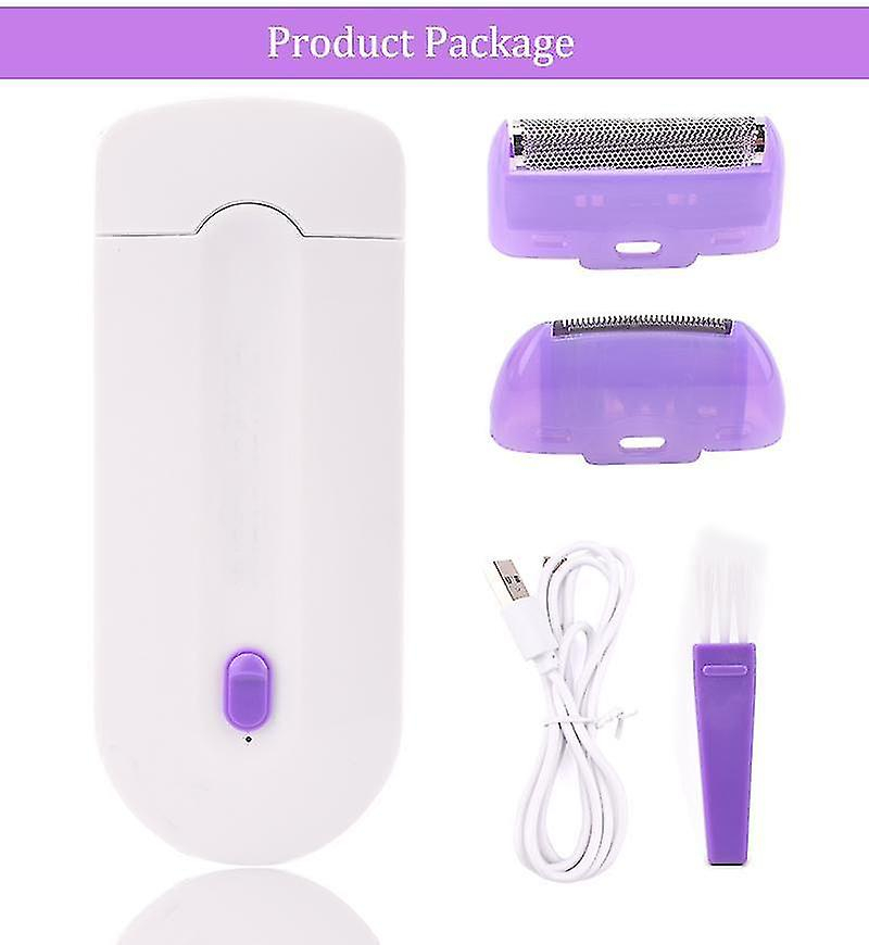 Foto 3 pulgar | Maquinilla De Afeitar Eléctrica Huoguo 2 En 1 Recargable Para Mujer - Venta Internacional.