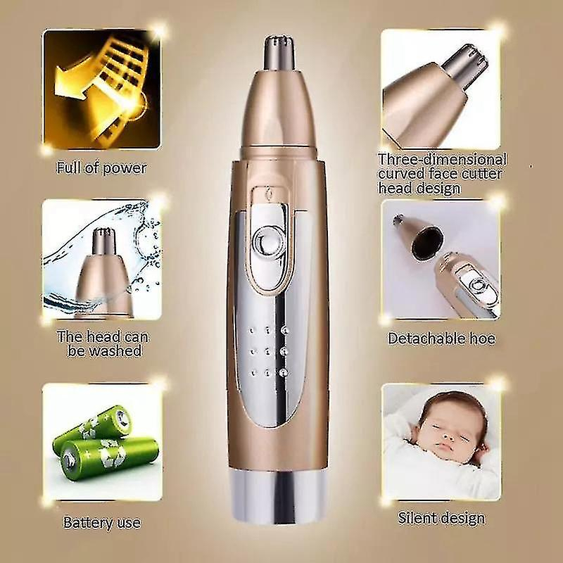 Foto 4 | Secador De Pelo Portátil Con Recortador De Nariz Eléctrico Para Hombres - Venta Internacional.