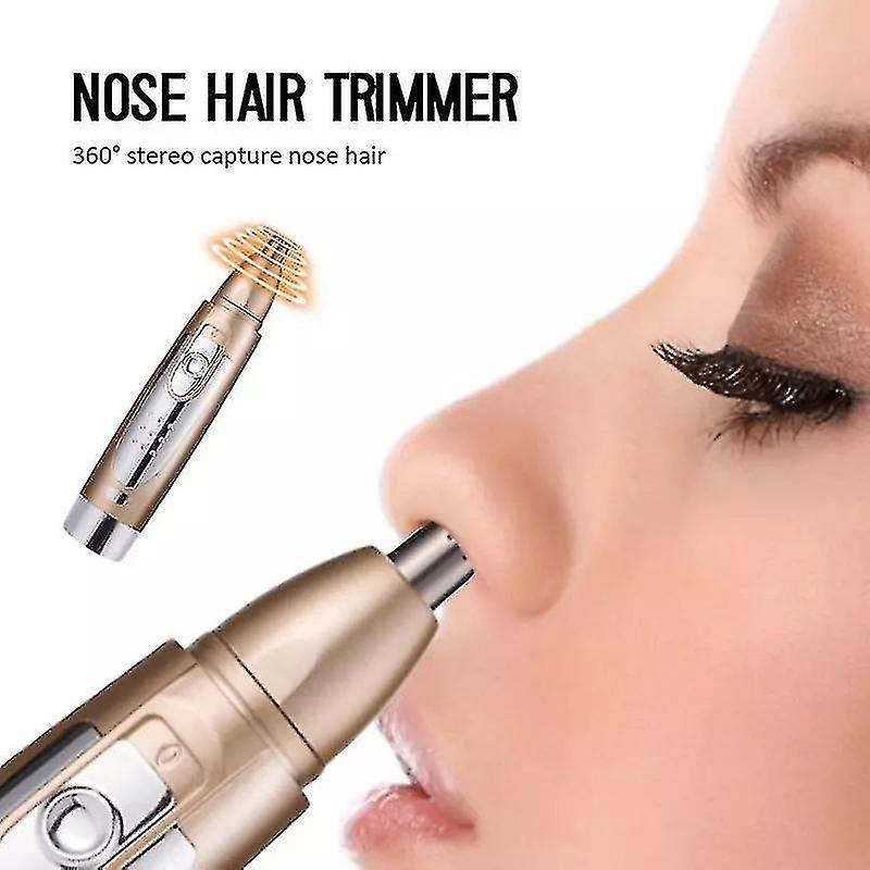 Foto 5 | Secador De Pelo Portátil Con Recortador De Nariz Eléctrico Para Hombres - Venta Internacional.