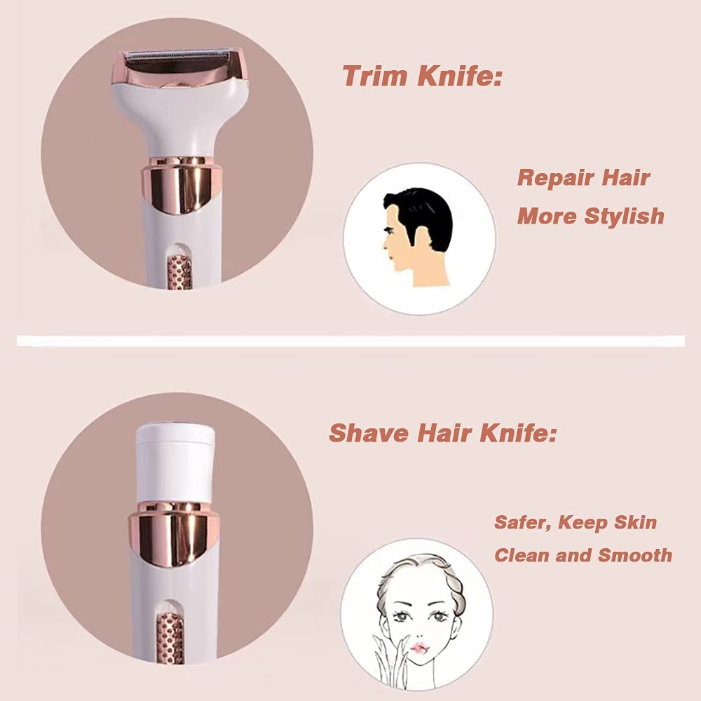 Foto 6 pulgar | Depiladora De Bikini Para Mujer Electric Shaver Genérica 4 En 1 - Venta Internacional.