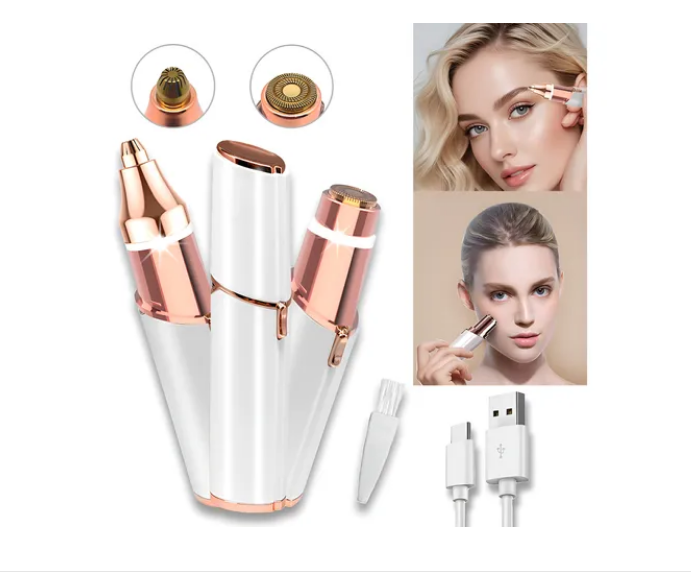 Foto 1 | Depiladora Facial Eléctrica Para Mujer Con Luz Recargable