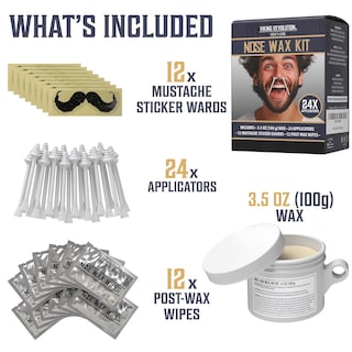 Foto 5 | Kit de Depilación Nasal Viking Revolution para Hombre con 24 Barras de Cera - Venta Internacional