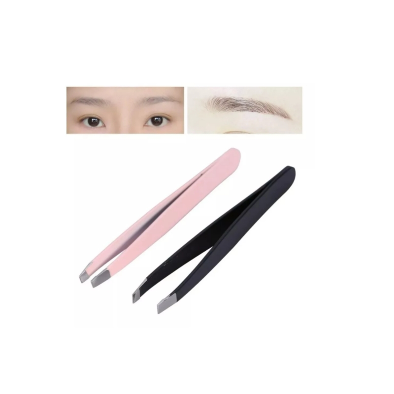 Foto 3 | Set De Pinzas Faciales Para Cejas, Color Rosa, Para Depilación Encarnada - Venta Internacional.