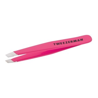 Foto 1 | Pinza Inclinada de Acero Inoxidable Tweezerman Rosa Neón - Venta Internacional