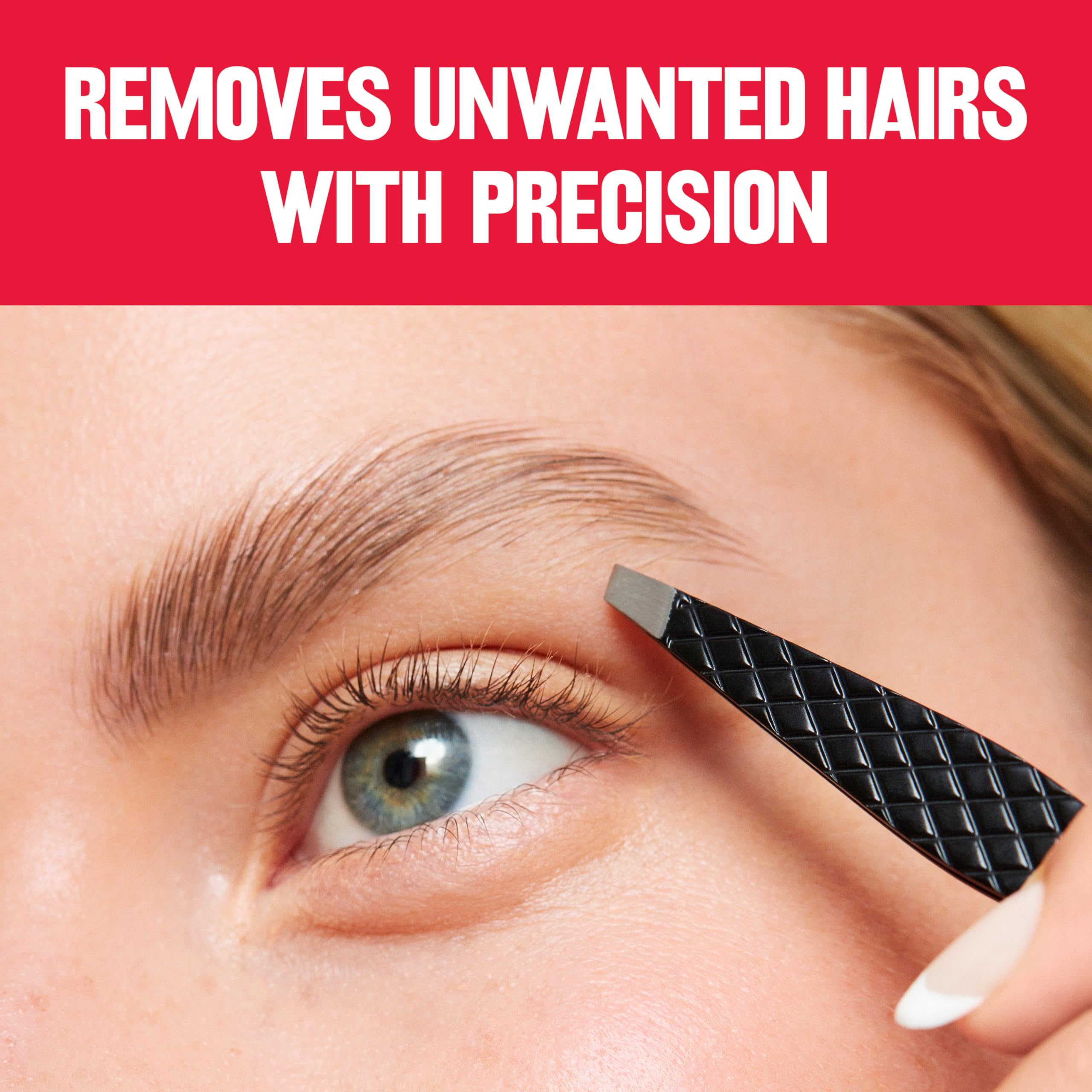 Foto 6 | Pinzas Revlon Expert Para Depilación De Cejas, Acero Inoxidable - Venta Internacional.