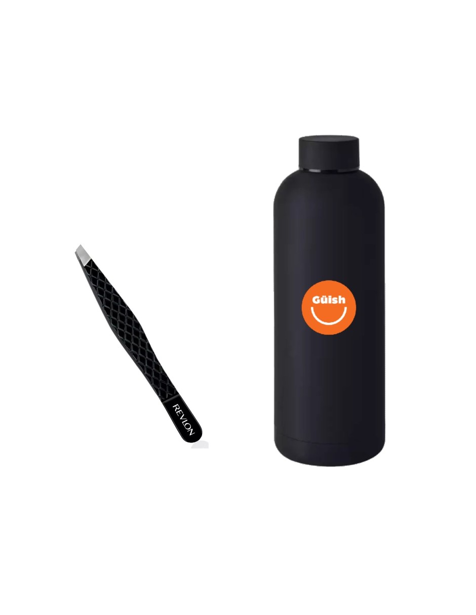 Foto 2 pulgar | Pinzas Para Cejas Revlon + Termo Güish Gratis