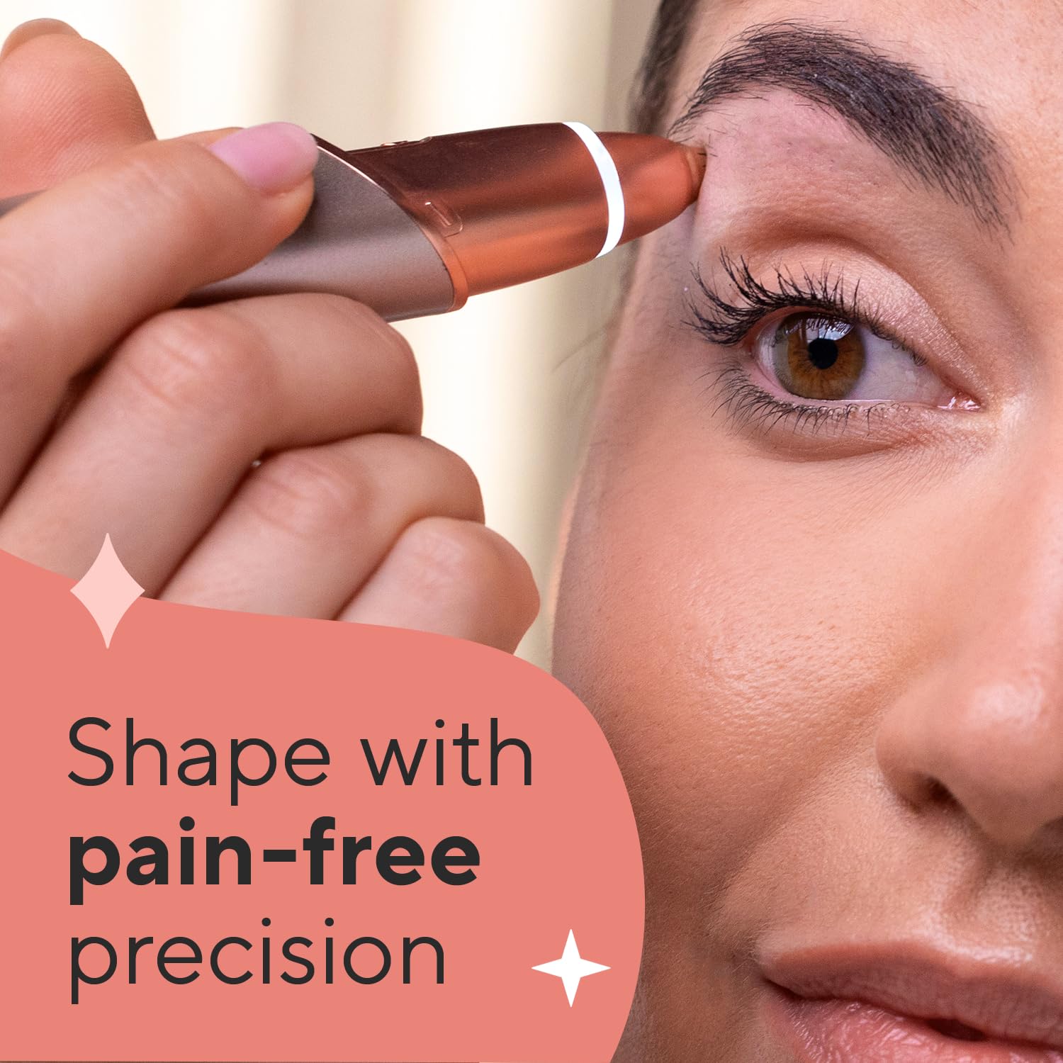 Foto 3 pulgar | Maquinilla De Afeitar Eléctrica Finishing Touch Flawless Brows Para Mujer - Venta Internacional.