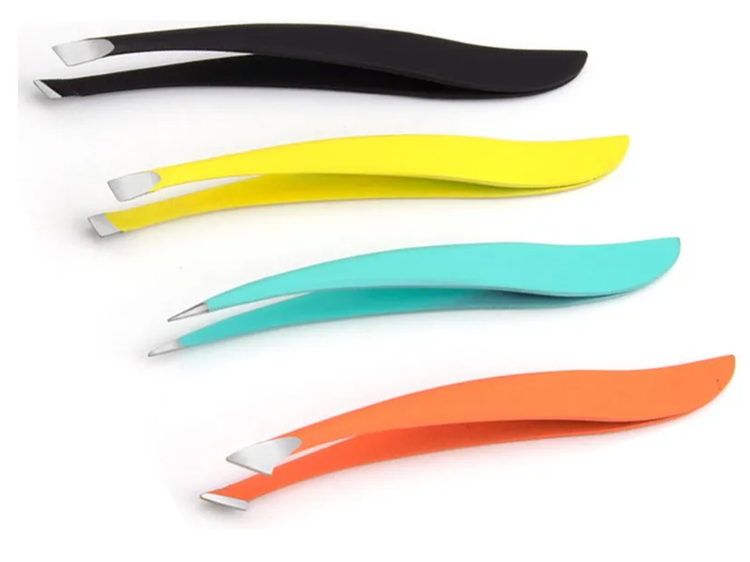 Foto 4 pulgar | Pinzas Xtellar De Acero Inoxidable Para Cejas De Mujer  Juego 6 Pzas