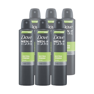Foto 1 | Antitranspirante Dove Men+care Extra Fresh, 250 Ml, 48 Horas, Paquete De 6 - Venta Internacional.