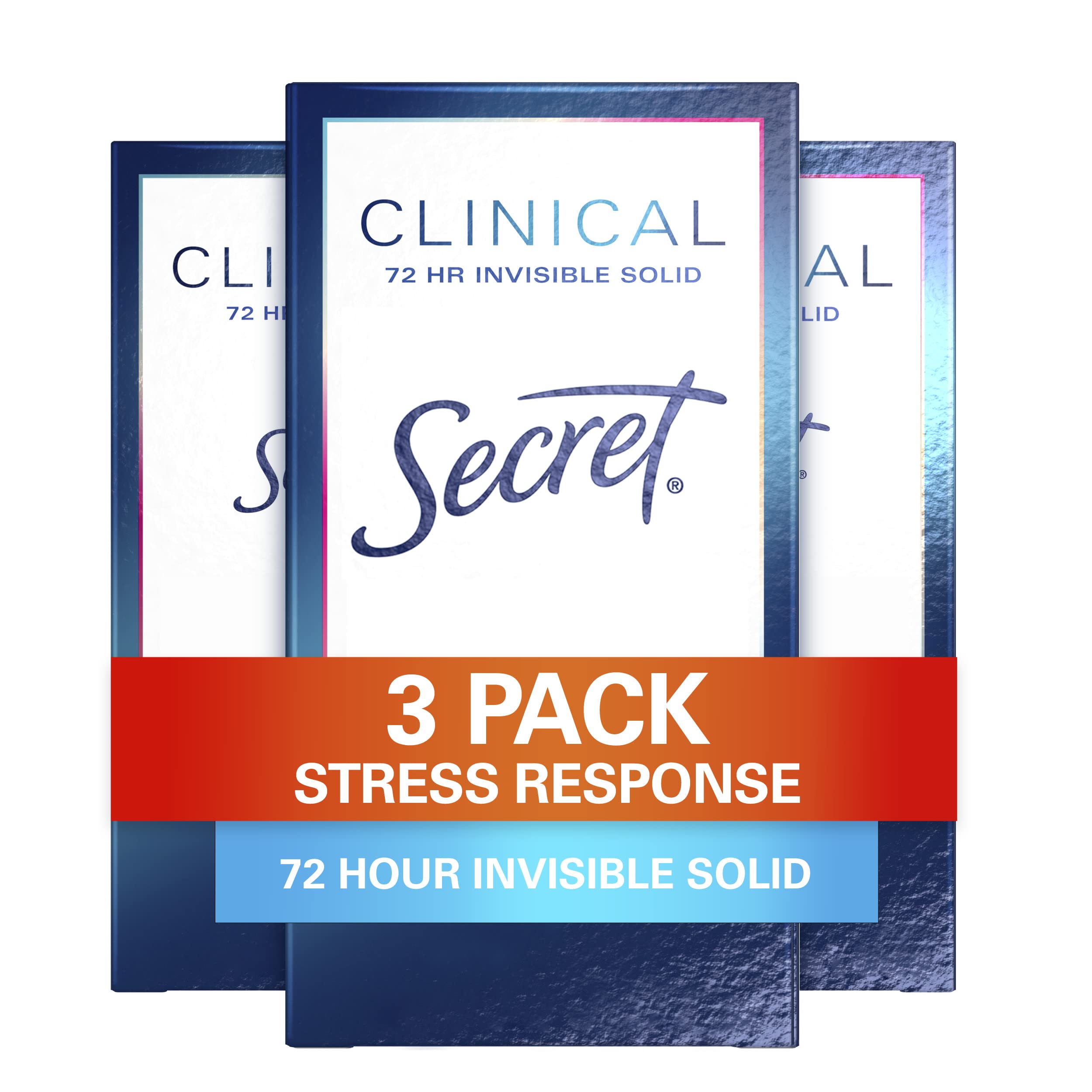 Foto 1 | Desodorante Secret Clinical Women 50 ml 3 Piezas - Venta Internacional