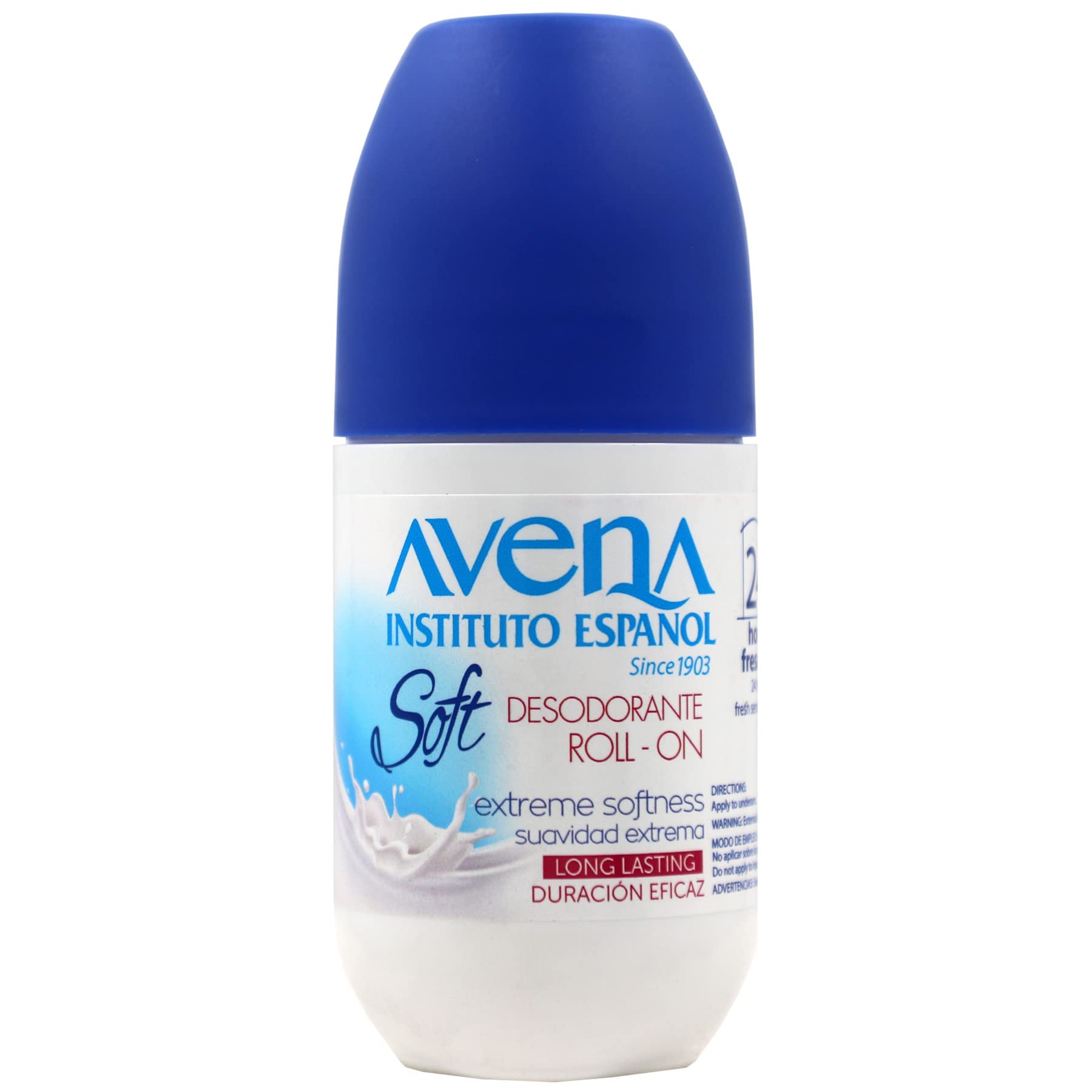 Foto 3 | Desodorante Roll-on Avena Instituto Español Soft 75 Ml, Paquete De 3 - Venta Internacional.