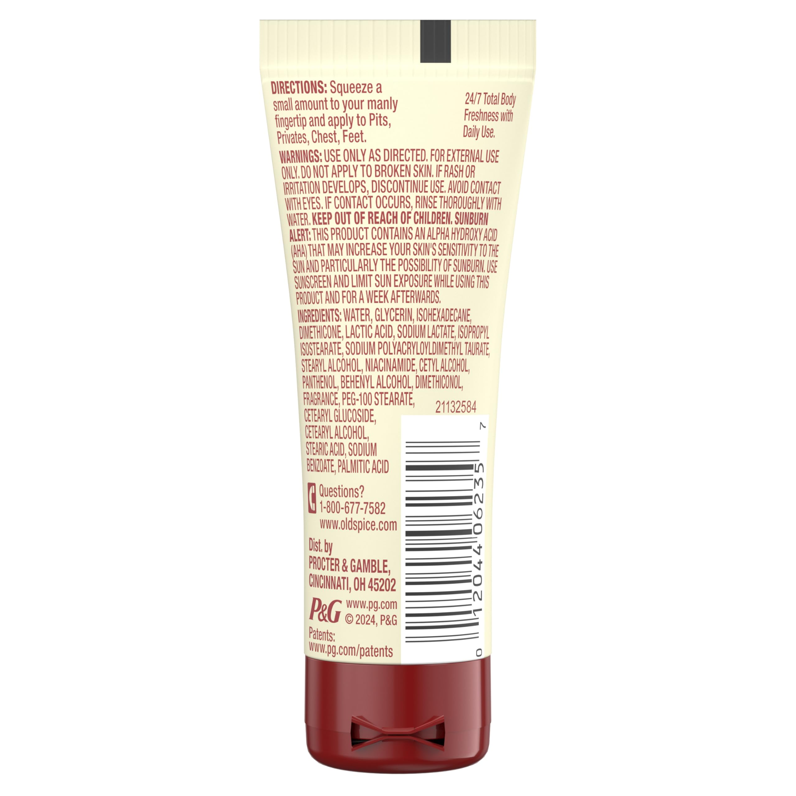 Foto 6 | Crema Desodorante Old Spice Corporal para Hombre - Venta Internacional