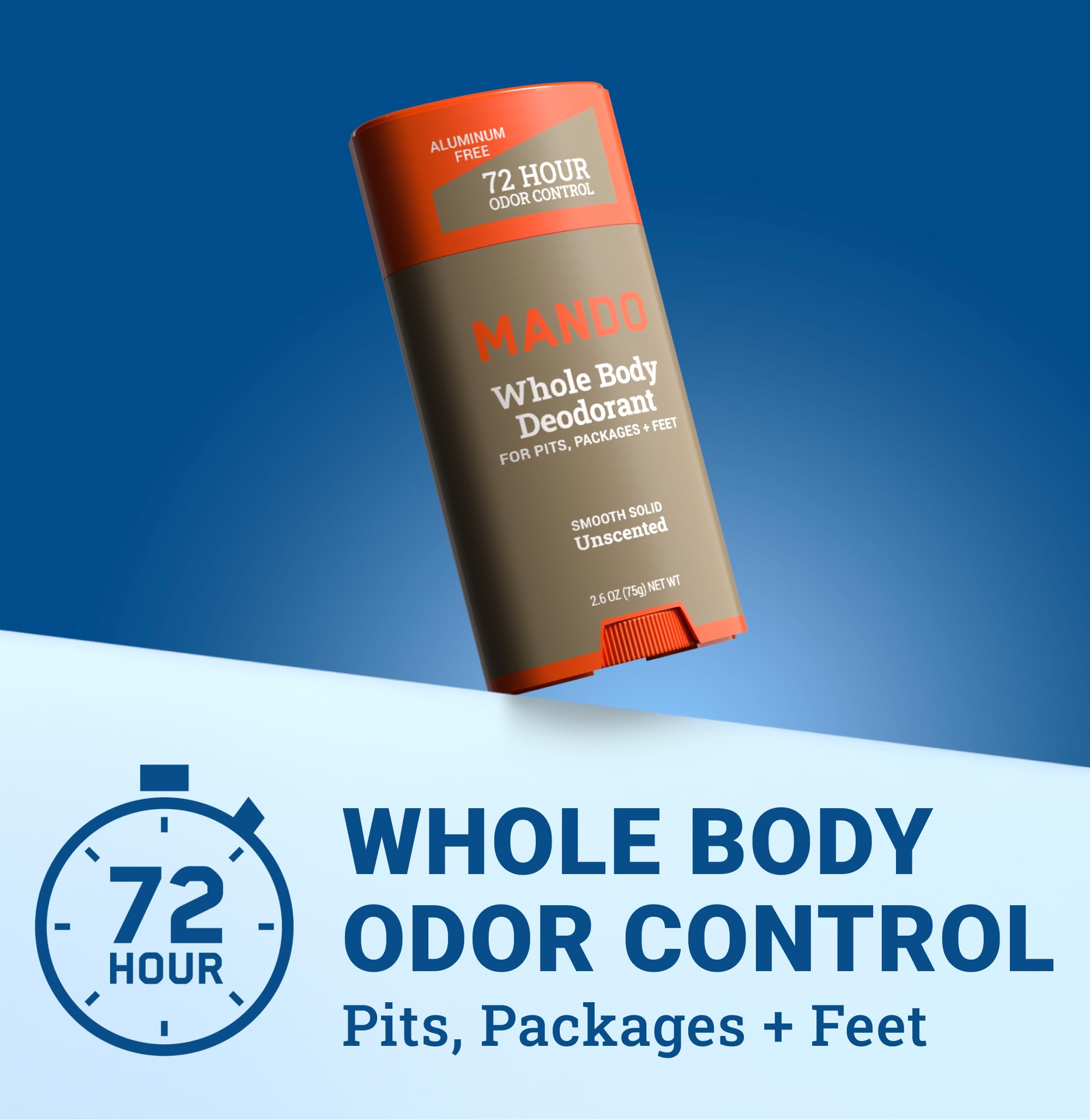 Foto 3 pulgar | Desodorante Mando Whole Body Para Hombre, 72 Horas, Antiolor, 150 Ml, 2 Unidades - Venta Internacional.