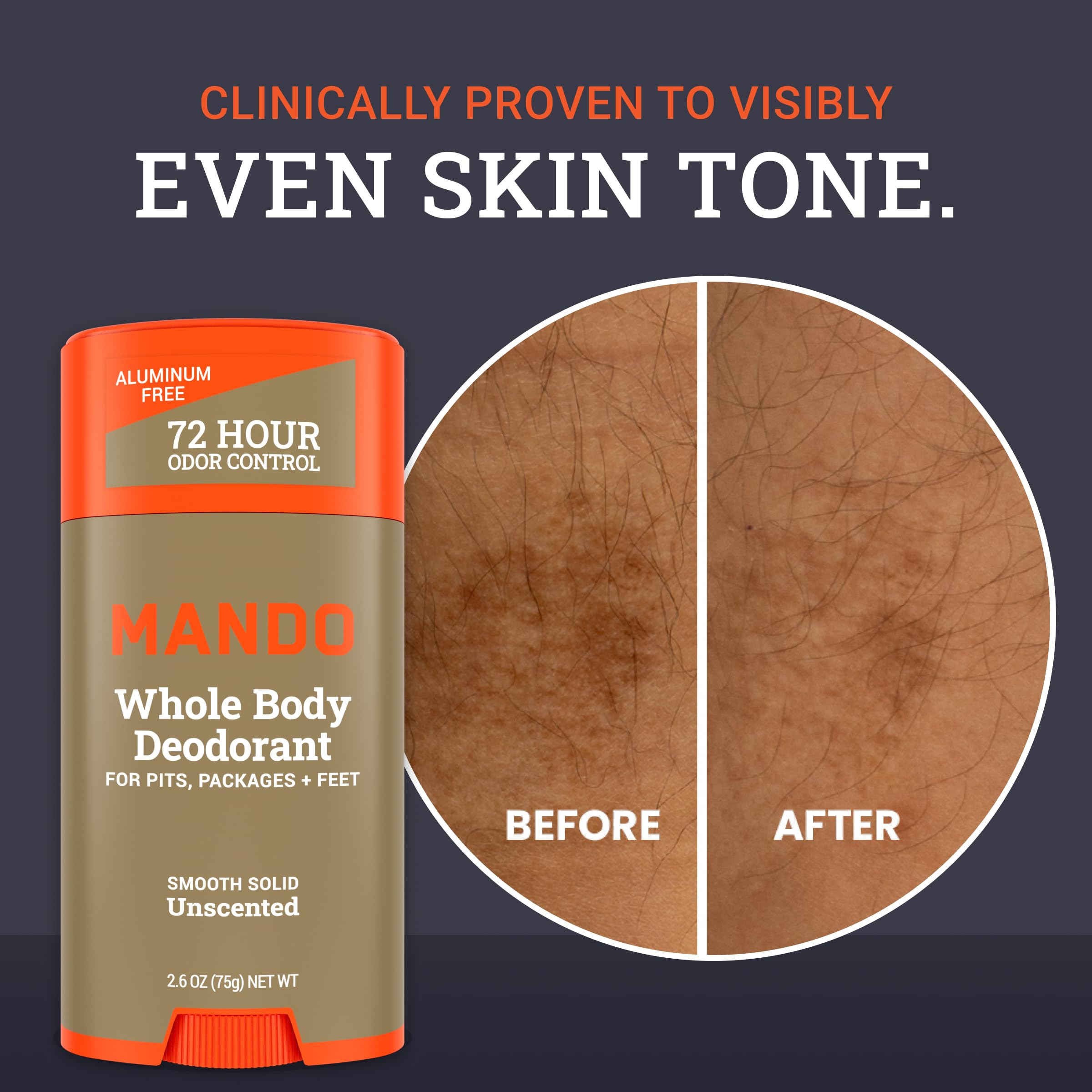 Foto 6 pulgar | Desodorante Mando Whole Body Para Hombre, 72 Horas, Antiolor, 150 Ml, 2 Unidades - Venta Internacional.