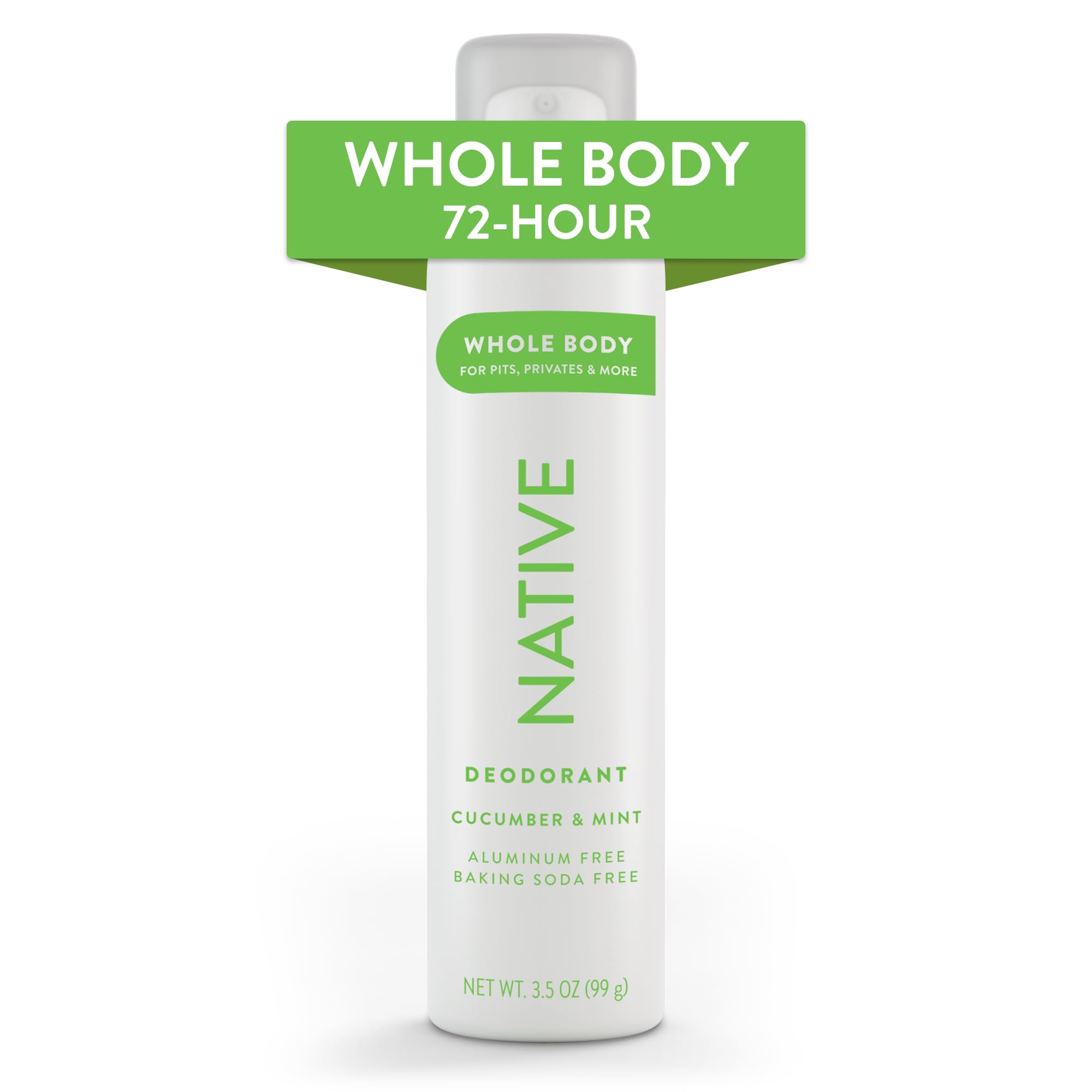 Foto 1 | Desodorante En Aerosol Native Whole Body, 72 Horas, Protección Contra Olores - Venta Internacional.