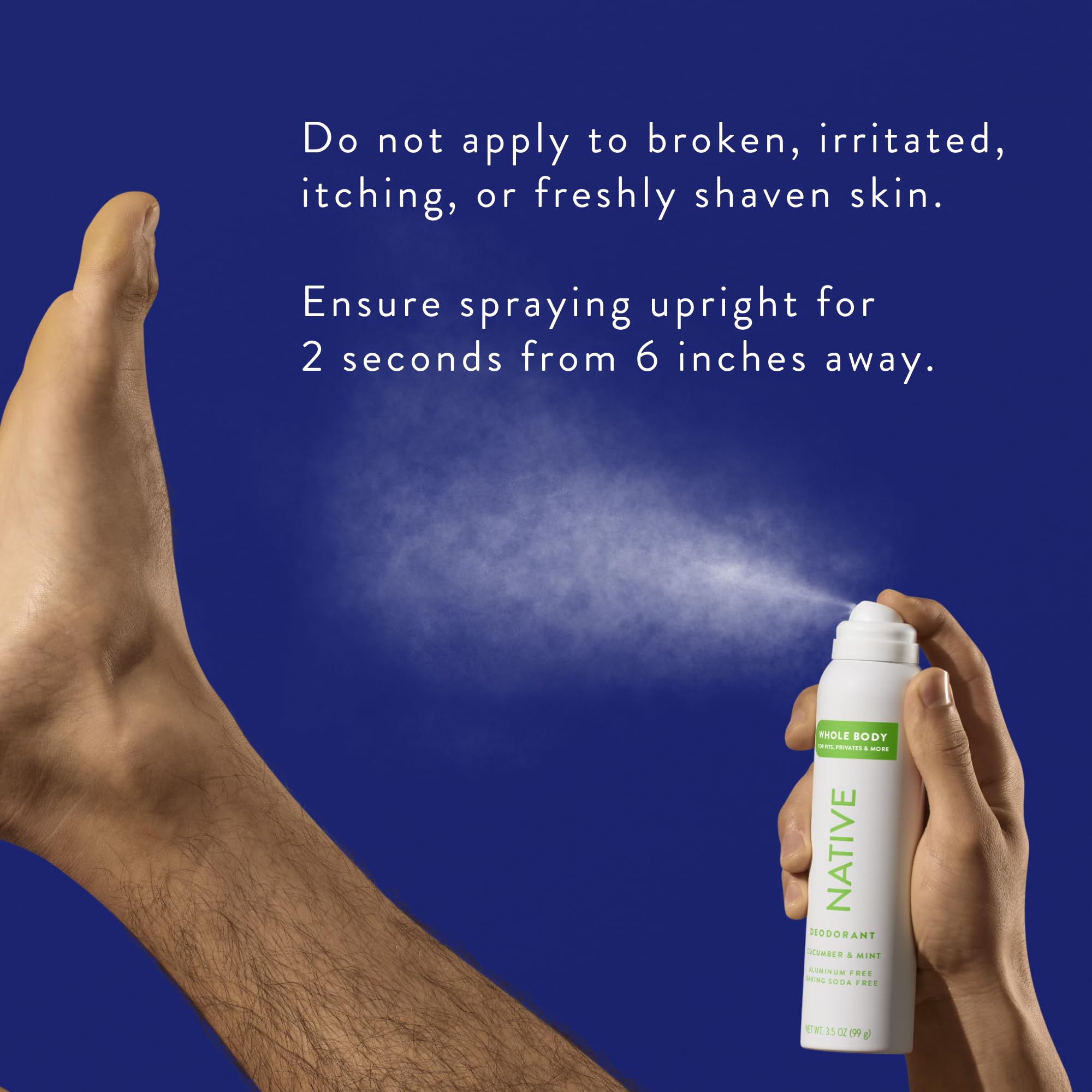 Foto 5 | Desodorante En Aerosol Native Whole Body, 72 Horas, Protección Contra Olores - Venta Internacional.