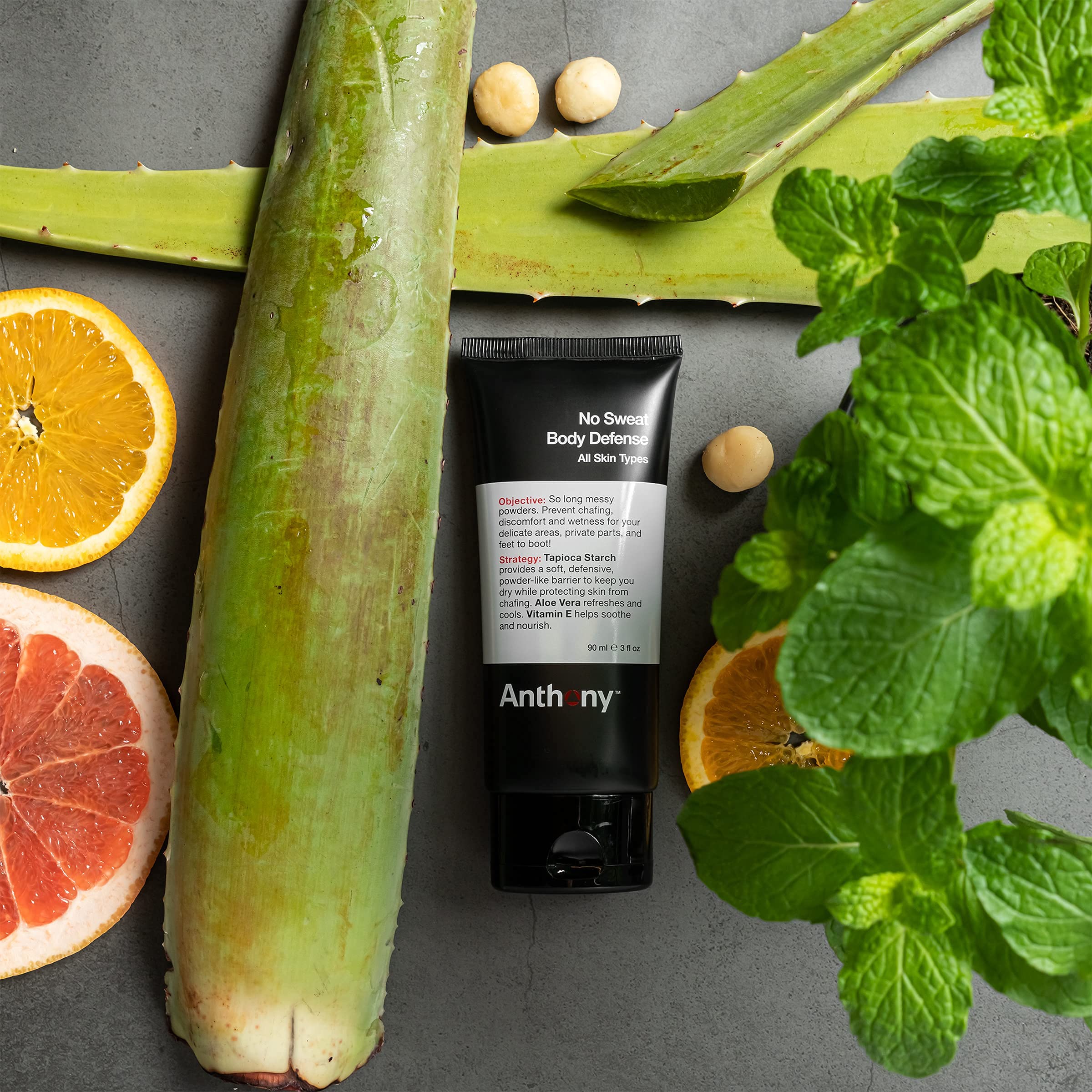 Foto 4 | Crema Protectora Corporal Bundle Anthony No Sweat De 90 Ml Con 1 Sábana De Ducha - Venta Internacional.