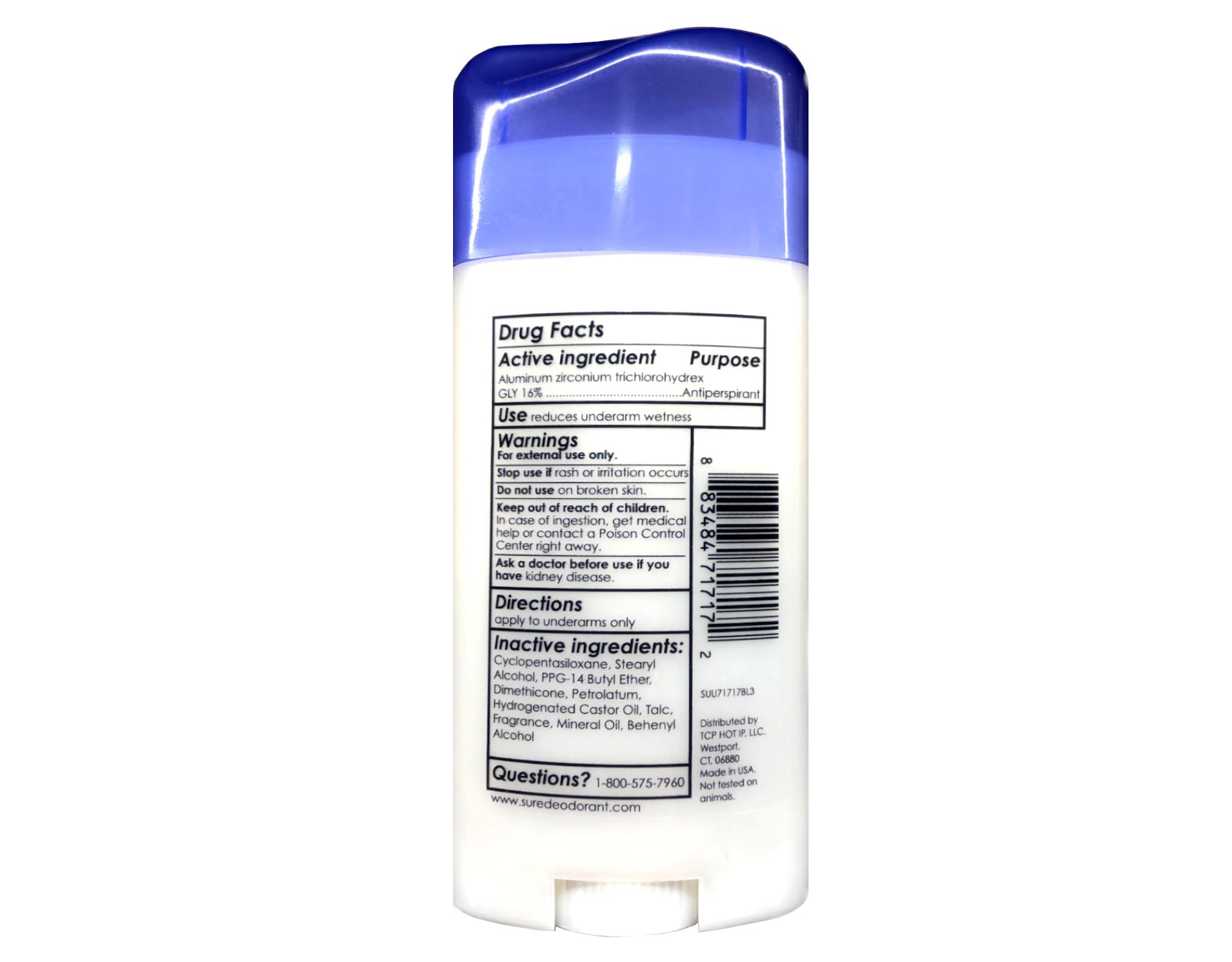 Foto 5 | Desodorante Corporal Sure Invisible Solid, Sin Perfume, 75 Ml (paquete De 3) - Venta Internacional.