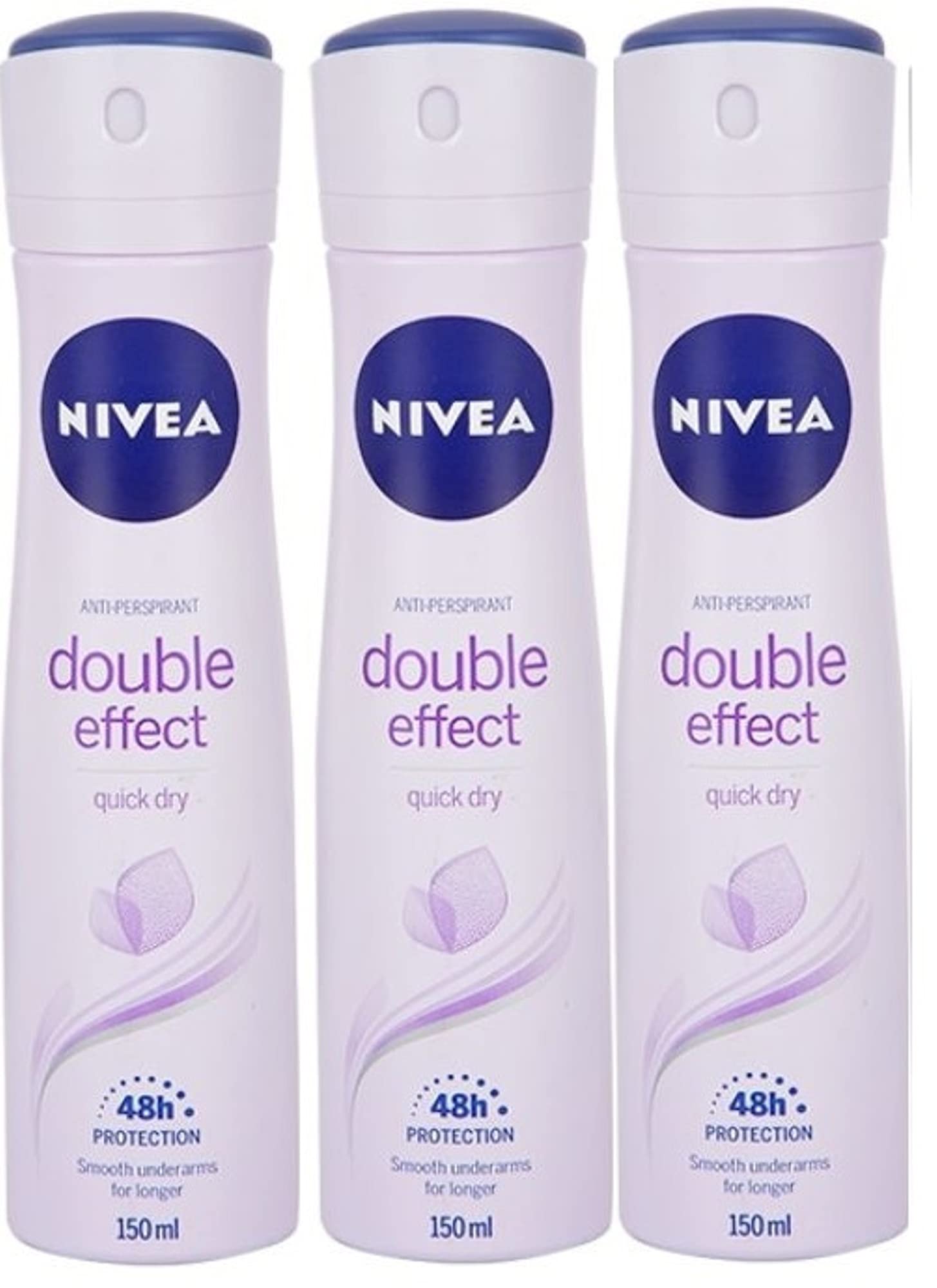 Foto 2 pulgar | Spray Corporal Nivea De Larga Duración, 48 Horas De Frescura, 150 Ml, 3 Paquetes - Venta Internacional.