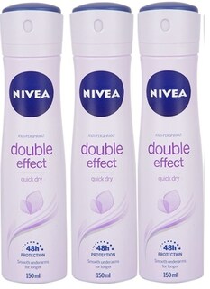 Foto 3 | Spray Corporal Nivea De Larga Duración, 48 Horas De Frescura, 150 Ml, 3 Paquetes - Venta Internacional.