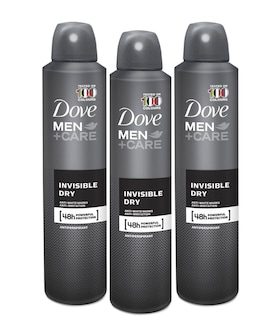 Foto 1 | Desodorante Dove Men en Aerosol Invisible Dry 254 Ml Paquete de 3 - Venta Internacional